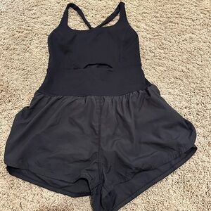 The Righteous Runsie from Free People Movement FP movement black onsie